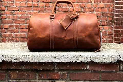 Can you wash leather bags?