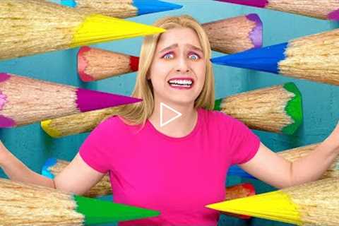 WOW!🌈 AWESOME ART HACKS AND RAINBOW CRAFTS
