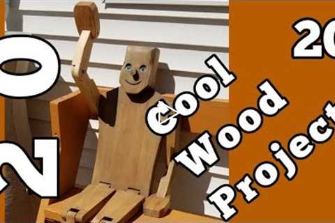 20 Cool Woodworking Project Ideas