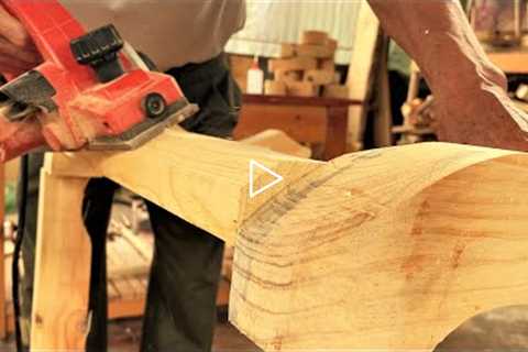 Building A Wooden Special Chairs For Living room || Amazing Woodworking Crafts wood Furniture