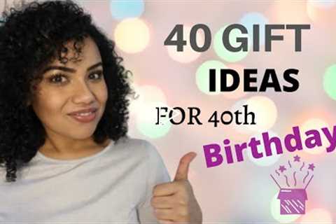 Birthday Gift Ideas, Personalized gift ideas, 40 gift ideas for 40th birthday