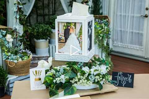DIY Wedding Card Photo Box - Home & Family