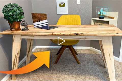 How To Make a Modern Desk | DIY Woodworking Project