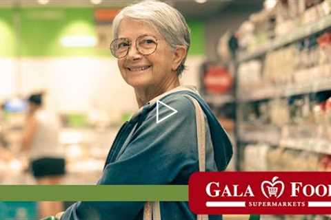 Seniors enjoy a 10% discount every Wednesday, and veterans every Thursday at Gala Foods