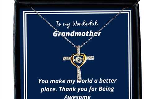 To my Grandmother,  Cross Dancing Necklace. Model 64035