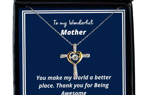 To my Mother,  Cross Dancing Necklace. Model 64035