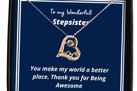 To my StepSister,  Love Dancing Necklace. Model 64035