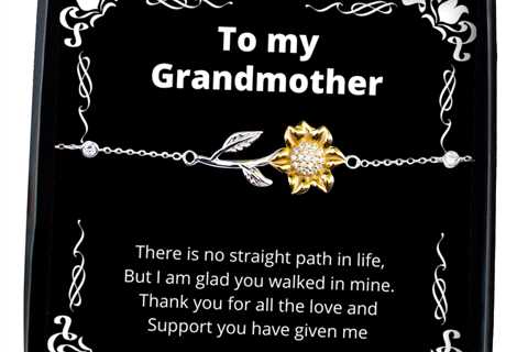 To my Grandmother, No straight path in life - Sunflower Bracelet. Model 64042