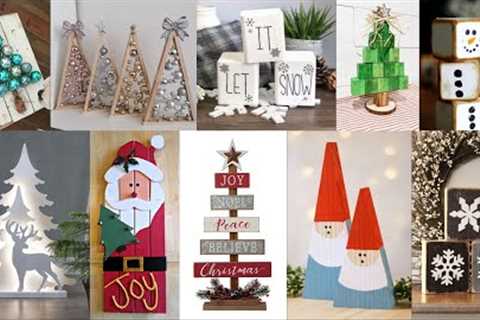 100+ Diy Christmas Decorations 2022 🎄 Pallet Wood ideas  - Woodworking Projects