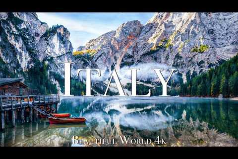 Italy 4K Nature Relaxation Film - Meditation Relaxing Music - Amazing Nature