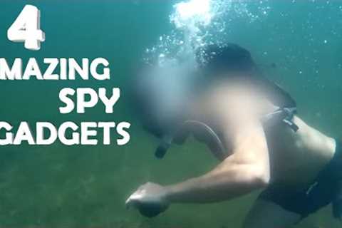 4 Awesome DIY Spy Gadgets! - Home Made, In Real Life, 007!!!