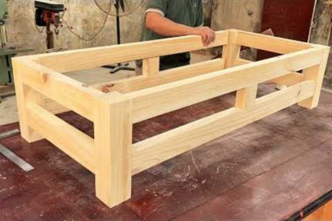 Ingenious Techniques Woodworking Workers || Rustic Large Woodworking Products Wooden Furniture