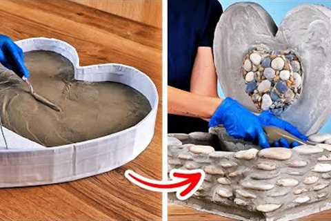 Incredible Cement Crafts For Your Home
