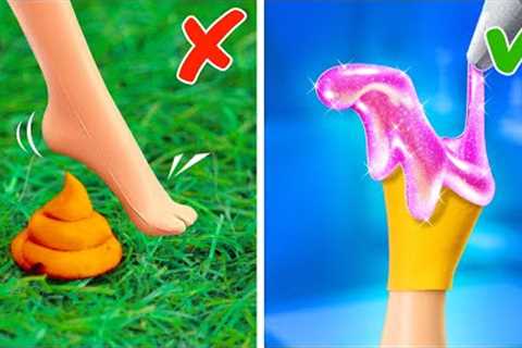 Watch your step🦶 *Doll''s Gadgets vs Crafts*