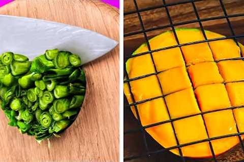 CUT AND PEEL FOOD HACKS FROM BEST CHEFS | Smart Kitchen Gadgets And Cooking Ideas