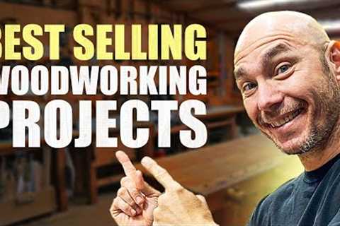 My Top 5 Best Selling Woodworking Projects #Shorts