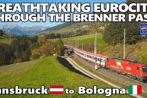 Through the STUNNING Brenner Pass, from Austria to Italy / ÖBB EuroCity First Class Review