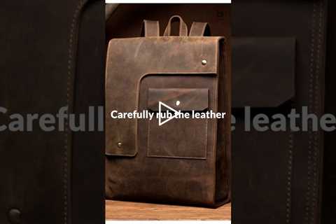 How to Disinfect Leather