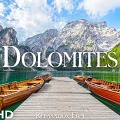 Dolomites in Italy • 4K Relaxation Film • Peaceful Relaxing Music • Nature 4k Video UltraHD