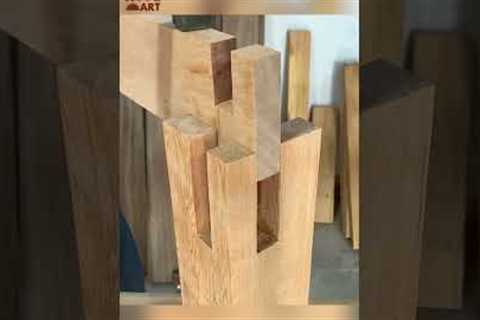 3 Pin Wood Mortise Joint - DIY Woodworking Projects