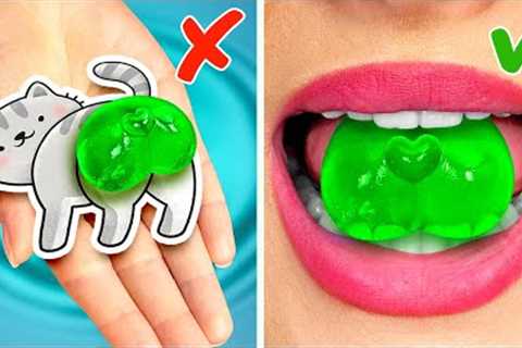 Unusual Sweets🫢🍒 *Crazy Sweet Hacks And Tricks With Candies*🍬🍭