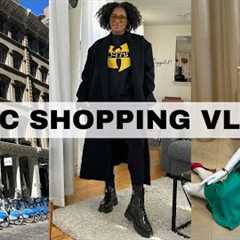 Shopping in Soho NYC VLOG: Zara, H&M, Mango, COS, & Other Stories ❤︎