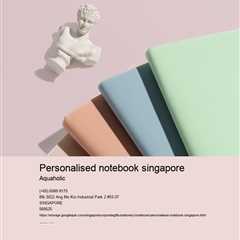 Personalised Notebook Singapore