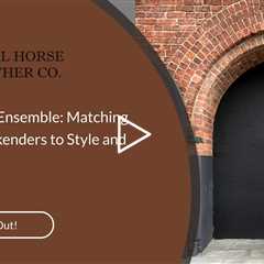 Elevate Your Ensemble: Matching Leather Weekenders to Style and Occasions