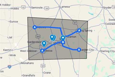 Christmas Decor Midland, TX - Google My Maps