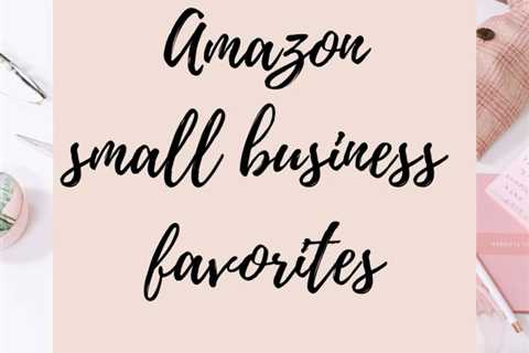 Check out these amazon favortes of mine for your small business