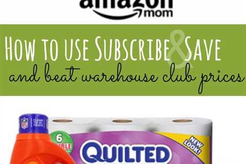 Amazon Subscribe & Save
