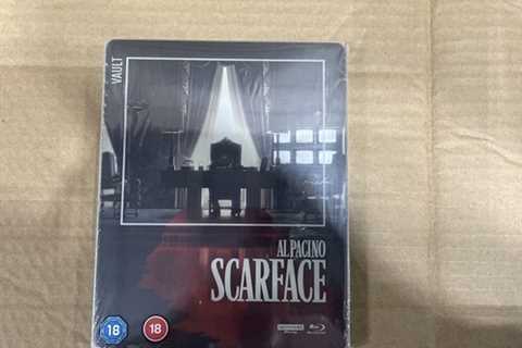 The Film Vault Alpacino Scarface Ultra HD Blu-ray