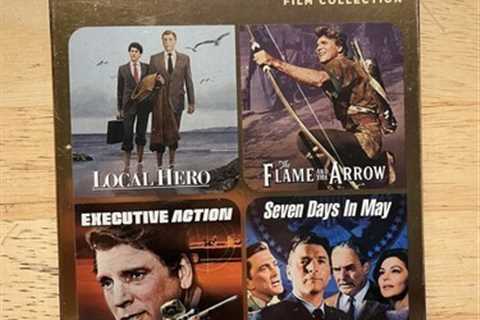 TCM Greatest Classic Legends: Burt Lancaster DVD Local Hero, Seven Days SEALED